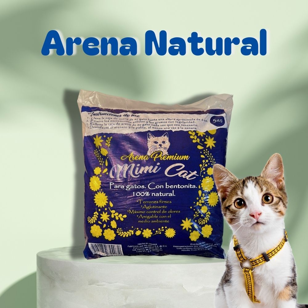 Arena Premium Mimi Cat 5 kg – Máxima calidad y frescura para tu gato