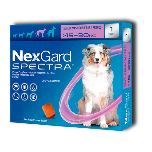 NexGard Spectra 15.1 - 30 kg (Perros grandes)