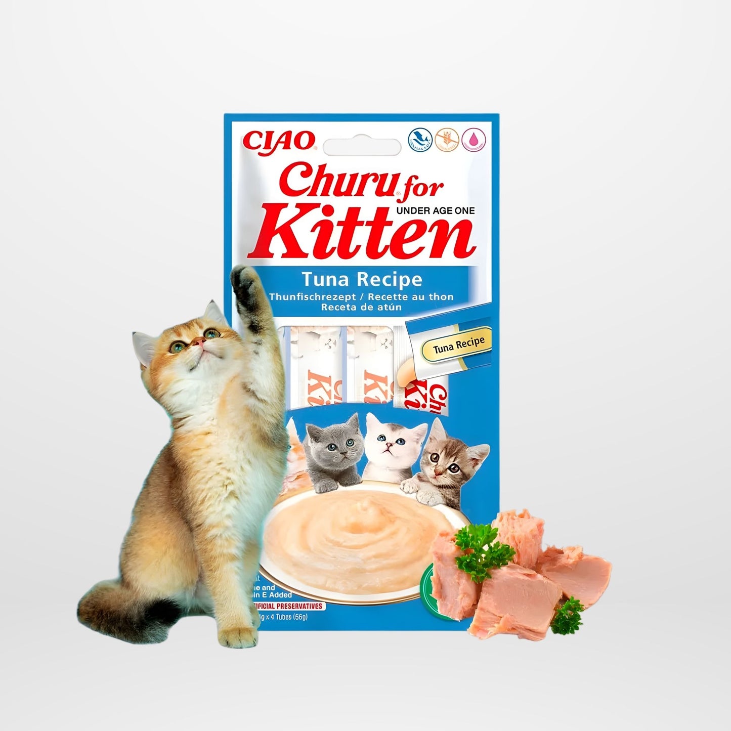 Churu para Gato – Snack Irresistible (Caja con 24 tubos)