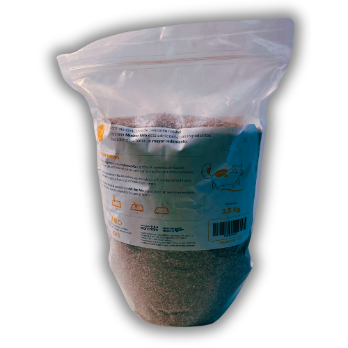 Vista posterior de la arena Minino Mío