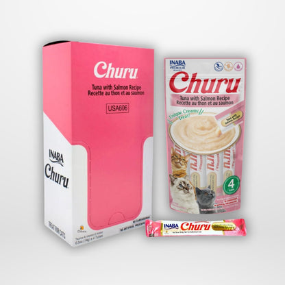 Churu para Gato – Snack Irresistible (Caja con 24 tubos)